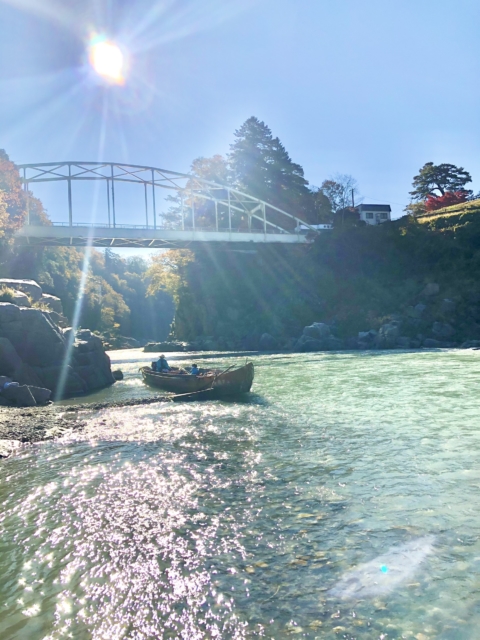 長野県飯田市「天龍峡」で紅葉の撮影をしました