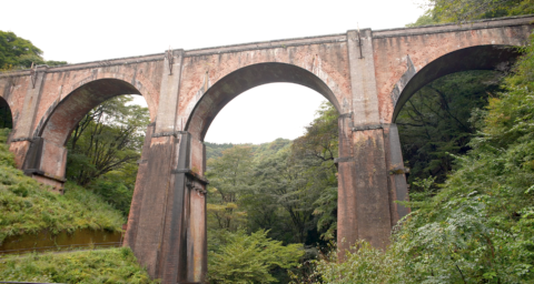 ロケに行ってきました！4K/ドローン撮影・碓氷峠「めがね橋」